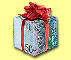 Malaysia Riggit hadiah