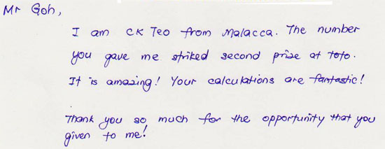 sharing from course participant