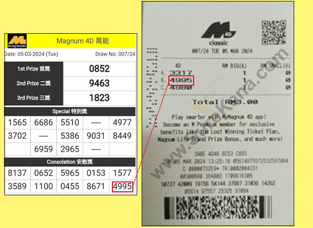 Toto 4D Result - 25 February 2024