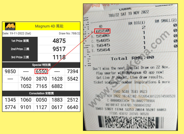 Magnum 4D Result - 29 October 2022