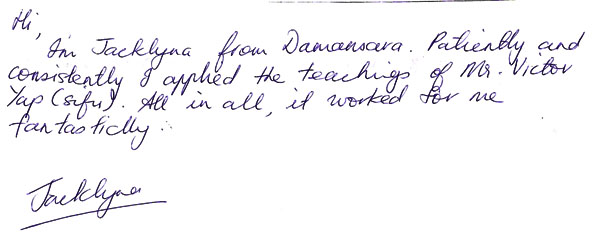 Winning Comment - Jacklyna