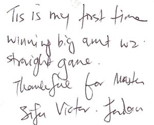 winning sharing Jordan