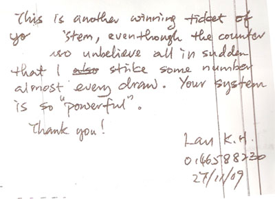 Winning Comment - Mr. Husin - Singapore