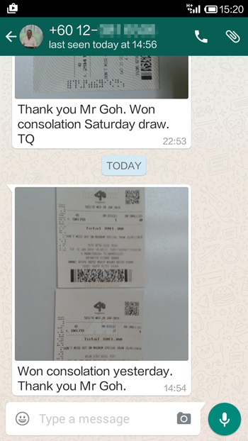 whatsapp send win ticket magnum 4d