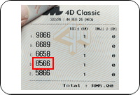 Winning Ticket Magnum 4D Special Prize - 4 February 2026